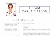 Resume Template / CV, a Resume Template by Peunayah (Thumbnail 5 of 7)