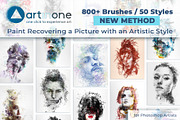 artinone Photoshop Brushes, a Brush Add-On by artinone.art (Thumbnail 1 of 10)