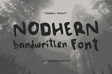 Nodhern Handwritten Font