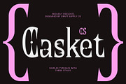 CS Casket – Gothic Font, a Serif Font by Craft Supply Co. (Thumbnail 1 of 8)