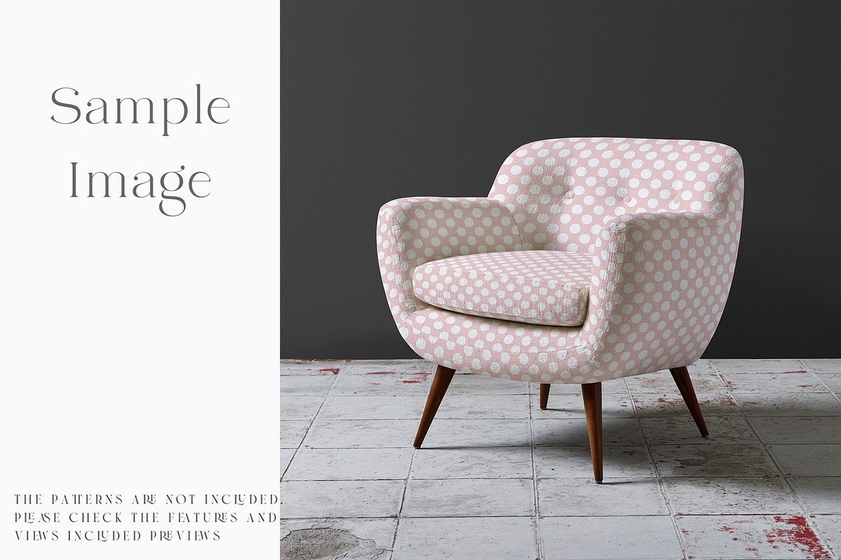 Armchair Upholstery Mockup, a Household Mockup by mock-ups (Photo 14 of 21)