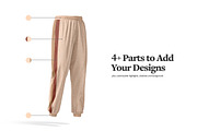Sweatpants Animated Mockup, a Bottom Mockup by rebrandy (Thumbnail 6 of 14)