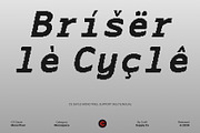 CS Gayle Mono Pixel, a Sans Serif Font by Craft Supply Co. (Thumbnail 6 of 8)