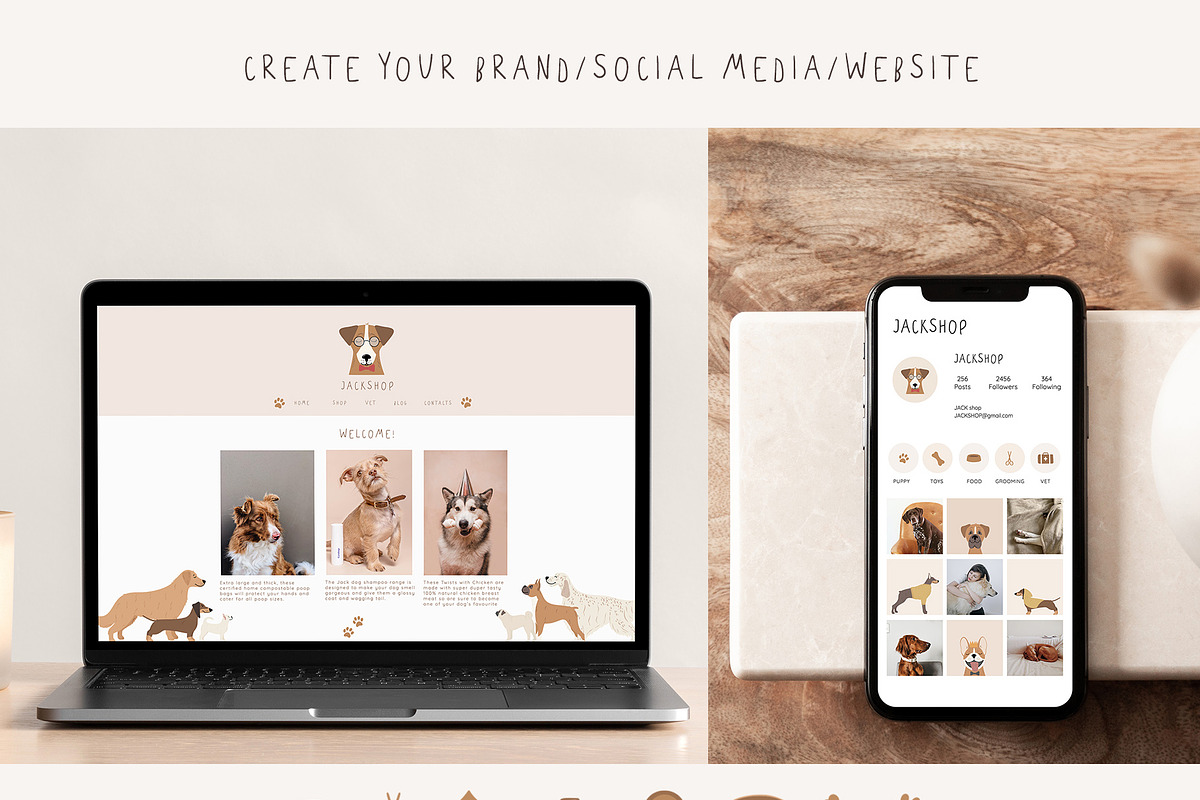DOG Breeds collection, an Animal Illustration by Alisovna (Photo 5 of 14)