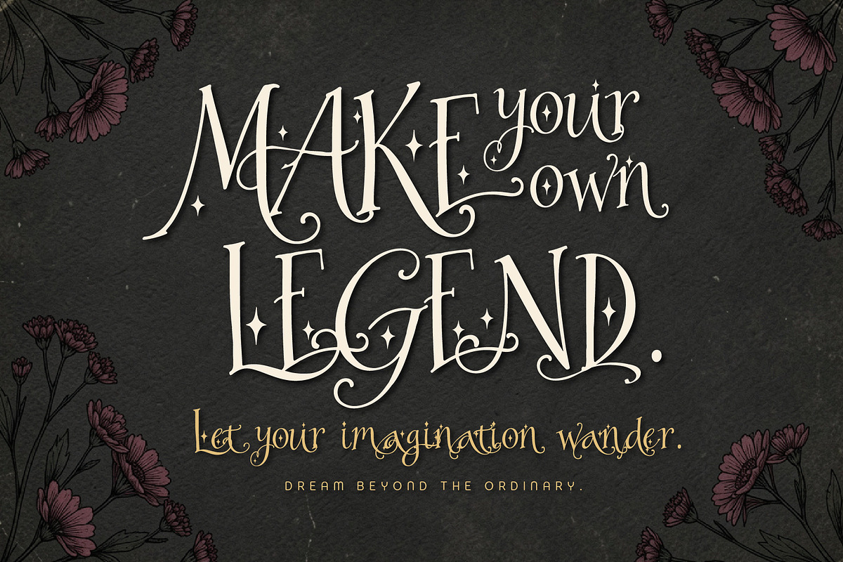 Huerozals Knights - Magical Fantasy, a Serif Font by HypeWorksCo (Photo 10 of 12)