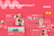 Playful Abstract - Keynote, a Presentation Template by AQR Studio (Thumbnail 1 of 3)
