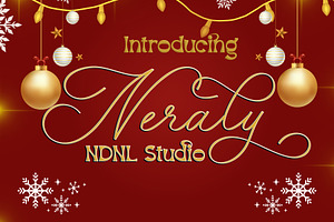 Neraly – Handwritten Font, a Script Font by NDNL Studio