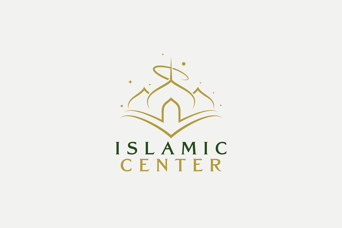 Logo Mosque Islamic Center Education, a Branding & Logo Template by Signatoro (Photo 2 of 3)