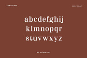 Mechanized Display Serif Font, a Serif Font by UICreative (Thumbnail 5 of 9)