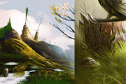 Foliage Brushes, Photoshop Procreate, a Brush Add-On by vurdembrushes (Thumbnail 2 of 3)
