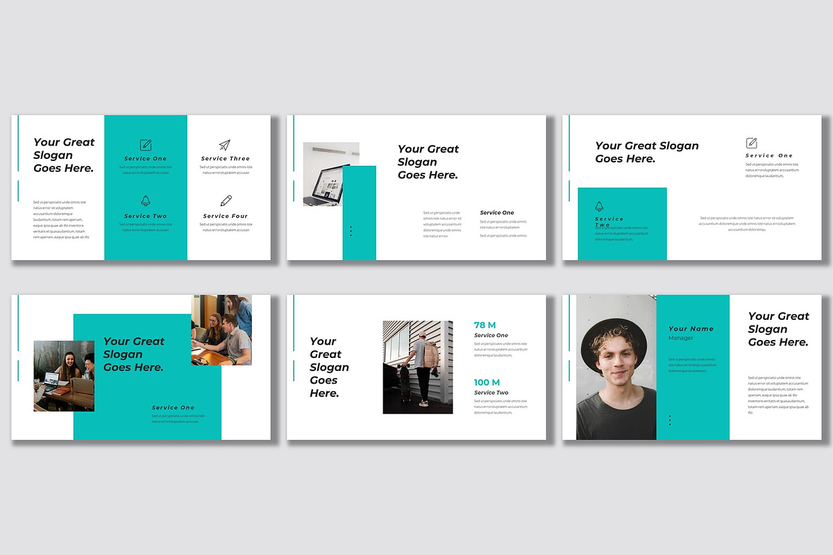 Adara - Powerpoint Template, a Presentation Template by Tumbuh Kerja (Photo 3 of 6)