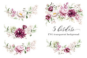 Peonies watercolor set., an Illustration by Larisa Maslova (Thumbnail 9 of 14)