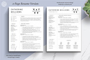 Executive Resume, Business Resume CV, a Resume Template by The Art of Resume (Thumbnail 5 of 8)