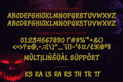 Creepy Wicked – Spooky Font, a Handwritten Font by ianmikraz (Thumbnail 5 of 6)