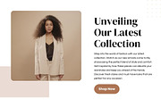 Fashion Sales Landing Page Template, a Landing Page Template by as.designzx (Thumbnail 4 of 4)