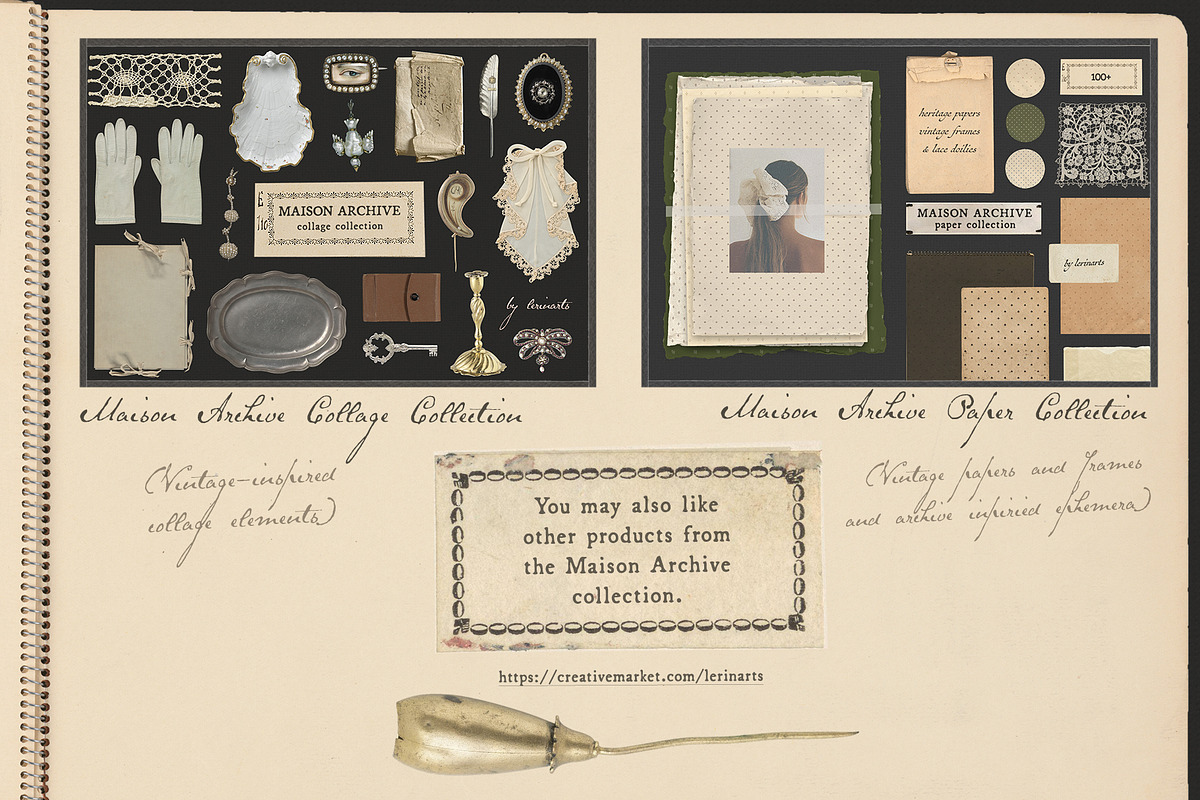 Maison Archive: Pattern Collection, a Pattern Graphic by lerinartstudio (Photo 14 of 14)