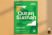 Islamic Talkshow Flyer, a Flyer Template by Aarley Kaiven (Thumbnail 1 of 2)