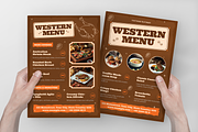 Western Menu, a Flyer Template by Annora Studio (Thumbnail 3 of 6)