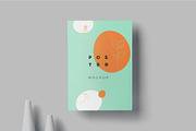 Floating Portrait Poster Mockups, an Advertising Mockup by megostudi0 (Thumbnail 3 of 6)