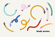 ARTISTIC ARROWS (100 illustrations), an Object Illustration by Bonfloret Studio (Thumbnail 7 of 10)