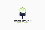 House Paint Logo Template, a Branding & Logo Template by Zeer Graphic (Thumbnail 2 of 2)