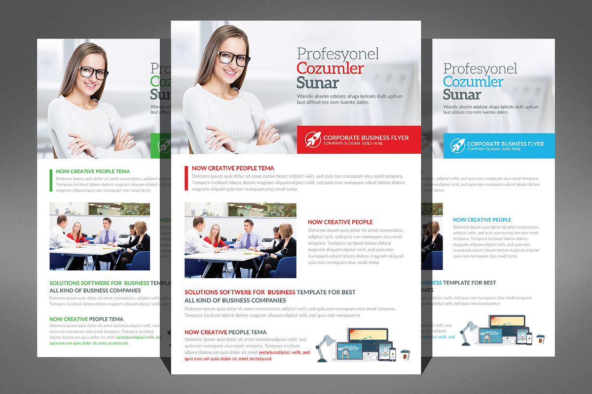 66 Corporates Flyers Bundle, a Flyer Template by Graphic Templates (Photo 22 of 67)