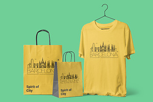 150 - Linear Style City Skylines