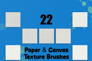 Procreate Paper & Canvas Brushes, a Brush Add-On by Vectorheroes (Thumbnail 2 of 10)