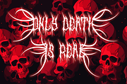 Oblivor - Death Metal Font, a Blackletter Font by PutraCetol Studio (Thumbnail 3 of 11)