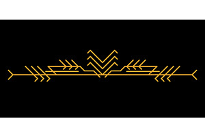 Line geometric element., a Decorative Illustration by incomible