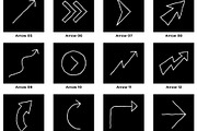 Jittery Doodle Arrows Video Pack, a Background Graphic by Enchanted Studios (Thumbnail 3 of 5)