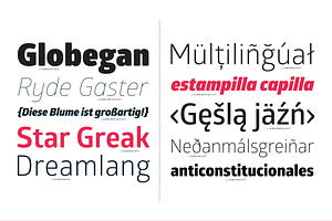 Glober Font Family