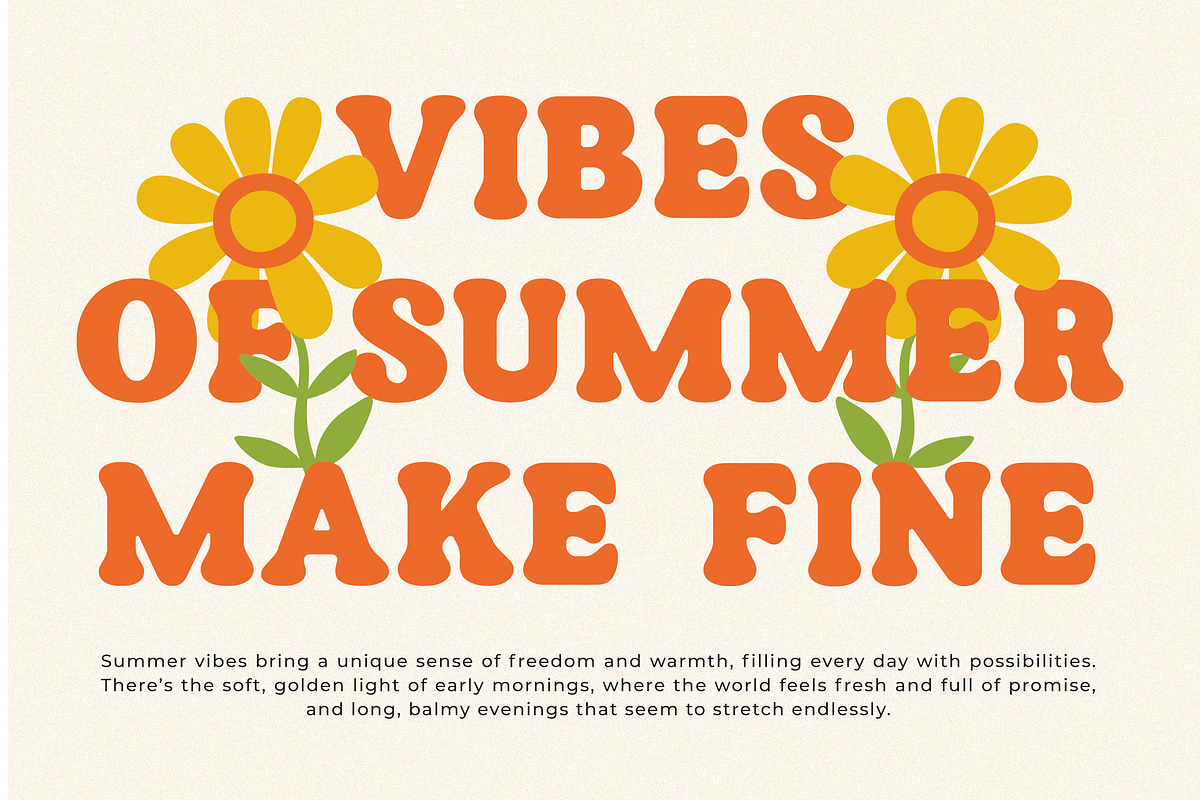 Krimside - Retro Groovy Serif, a Serif Font by Typia Nesia (Photo 5 of 13)