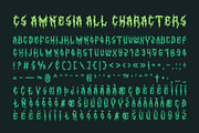 CS Amnesia – Black Metal Font, a Blackletter Font by Craft Supply Co. (Thumbnail 8 of 8)
