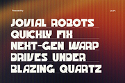 Aroin - Modern Manufacturing Font, a Sans Serif Font by Pandeka Studio (Thumbnail 7 of 9)