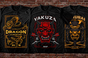 100 T-shirt Designs Bundle, an Illustration by Harry Kasyanov (Thumbnail 6 of 37)
