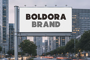 Boldora – Clean Bold Display Font, a Sans Serif Font by Limited.studio (Thumbnail 6 of 7)