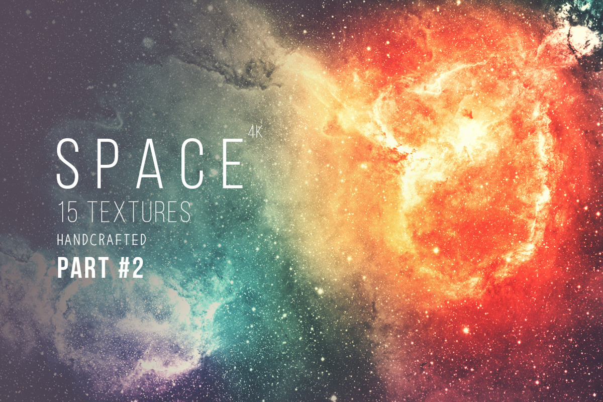 Space 4k p2 – 15 dark space textures, a Texture Graphic by GOODESIGN Inc. (Photo 1 of 2)