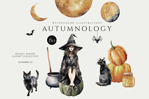 Autumnology Watercolor Collection