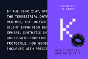 Spectacus Pixel Typeface (12 Fonts), a Sans Serif Font by alpercakici (Thumbnail 6 of 14)