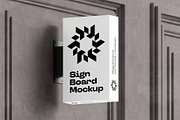 Signboard Vertical Mock-up, an Advertising Mockup by zippypixelstudio (Thumbnail 13 of 14)