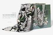 Moonlit Grace | Luxury Patterns, a Pattern Graphic by LEAFure (Thumbnail 7 of 10)