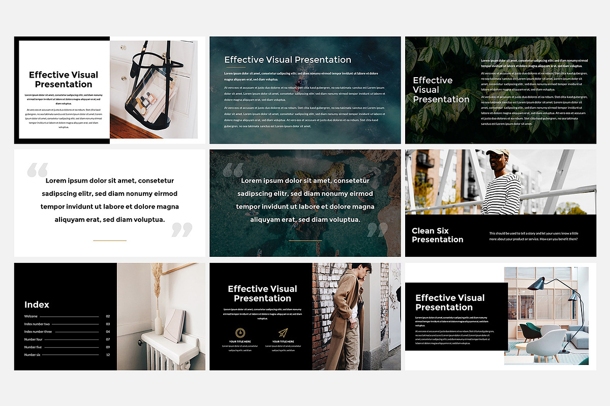 Clean Six Presentation, a Presentation Template by Fitra Noor (Photo 5 of 5)