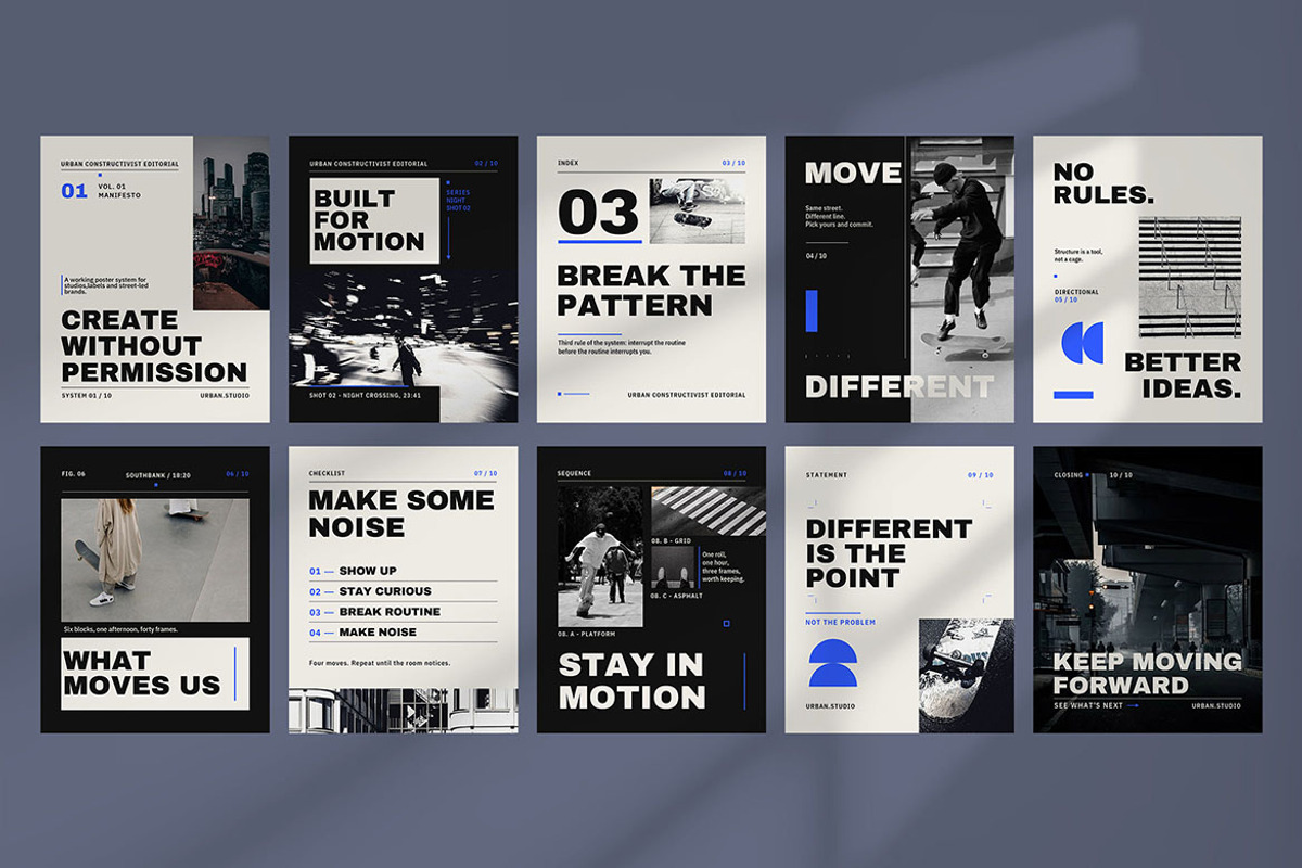 Urban Contructivisit Editorial, a Social Media Template by Pitchlook.Studio (Photo 2 of 3)