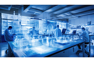 creativity blue innovation, a Technology Photo by pikepicture