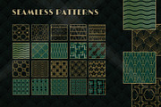 Complete Art Deco Graphics Bundle, a Texture Illustration by Wingsart Studio (Thumbnail 11 of 12)