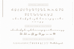 Blesson Signature Font