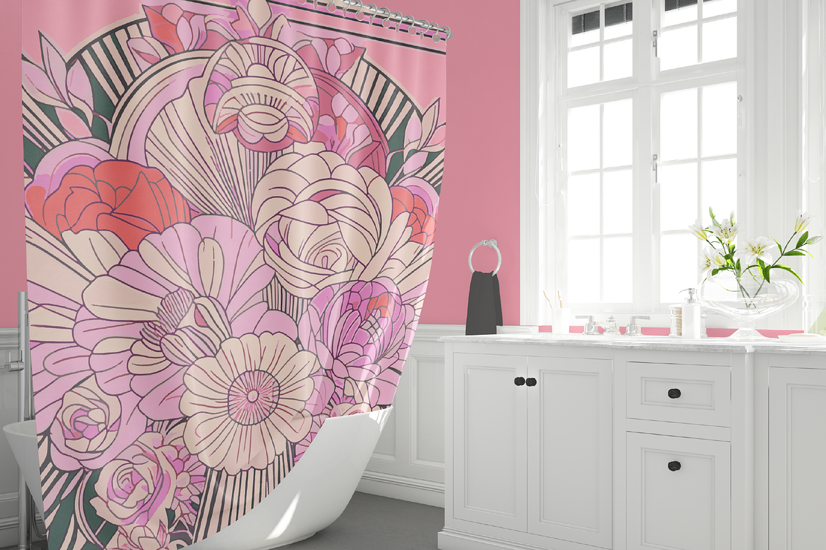 Art Deco Floral Bouquets Posters, a Decorative Illustration by Blynn Pippen (Photo 3 of 10)