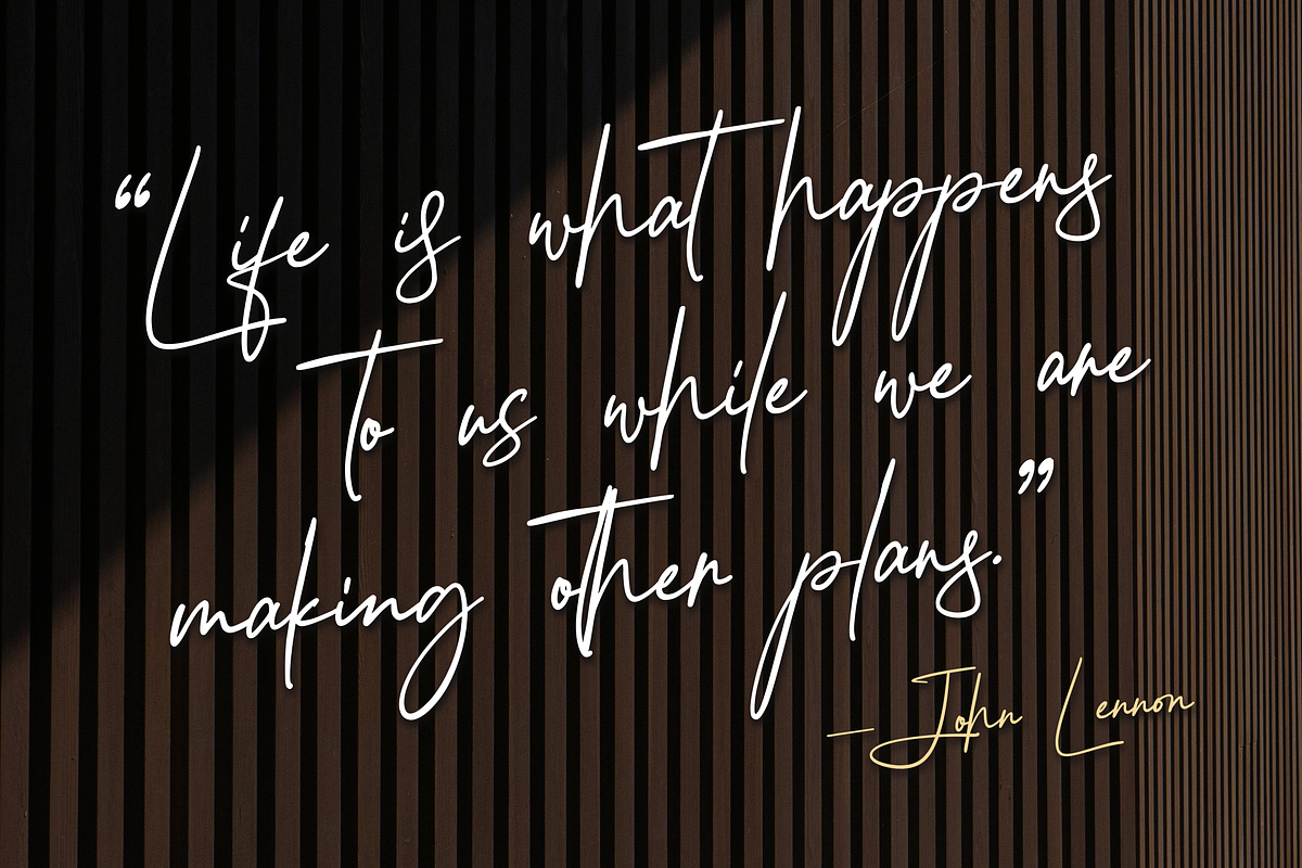 Brilliany Modern and Elegant Font, a Handwritten Font by Graphue (Photo 3 of 9)