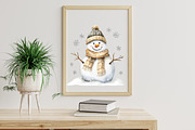 Watercolor Neutral Winter Clipart, an Illustration by Libby Wishes (Thumbnail 8 of 8)